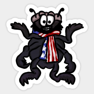 Q the Dung Beetle Impractical Jokers Sticker